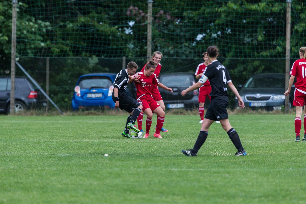 Bild 100 - Aufstiegsspiel SG Borgstedt/Brekendorf - SV Wahlstedt : Ergebnis: 1:4